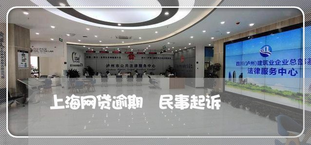 上海网贷逾期 民事起诉 上海网贷逾期 民事起诉